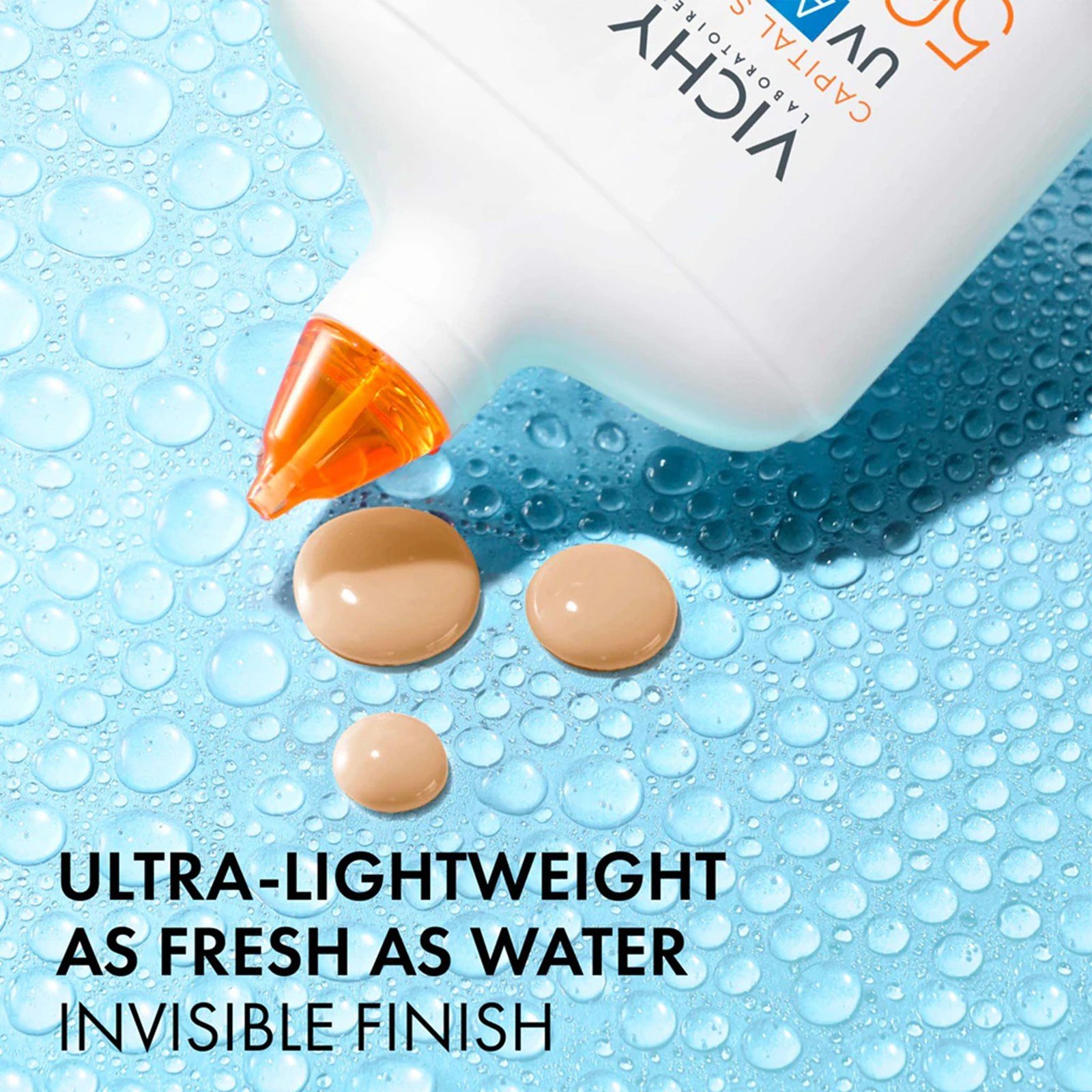 Vichy Capital Soleil UV Aqua Fluid Daily Tinted Sunscreen Light SPF50 50ml