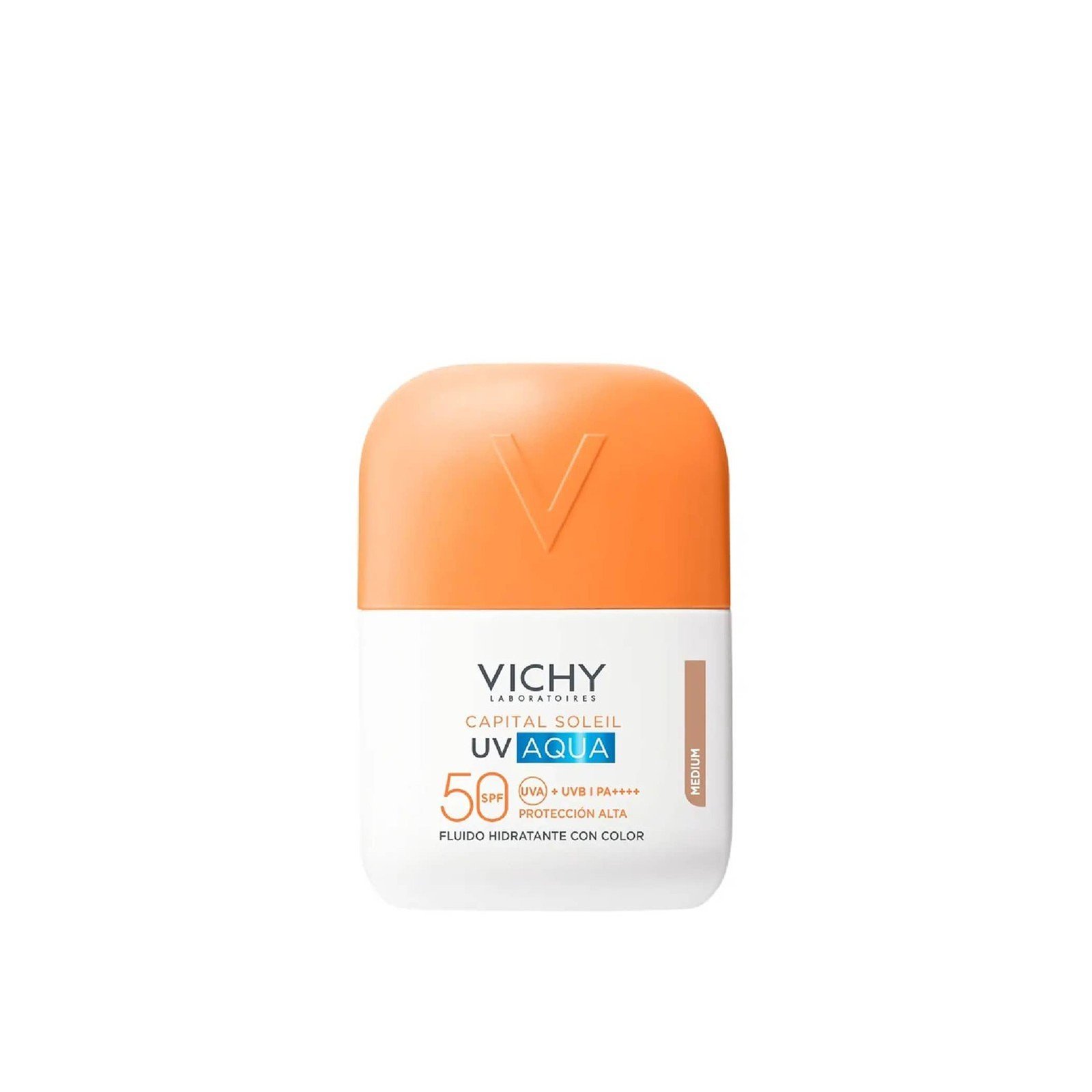 Vichy Capital Soleil UV Aqua Fluid Daglig Tonet Solkrem SPF50