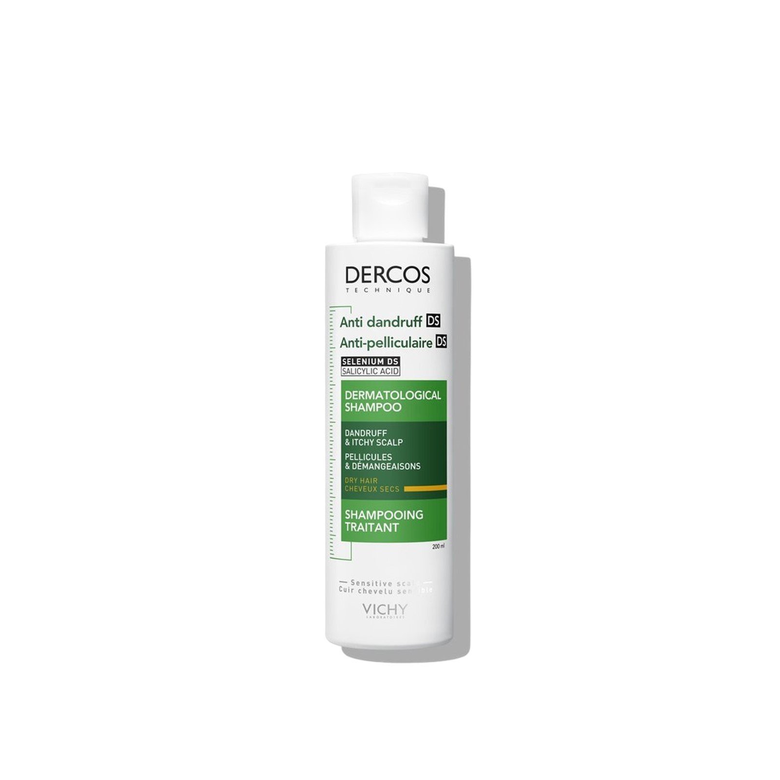 Vichy Dercos Anti-Dandruff DS Shampoo for Dry Hair