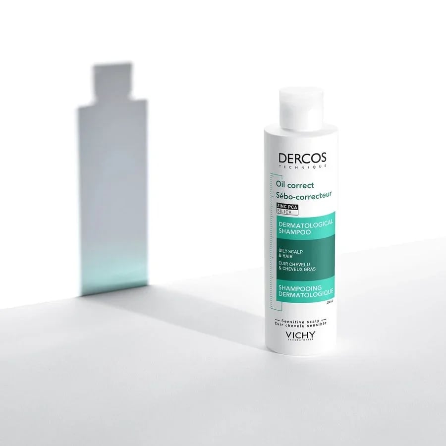 Vichy Dercos Champô Dermatológico Controlo de Oleosidade 200ml
