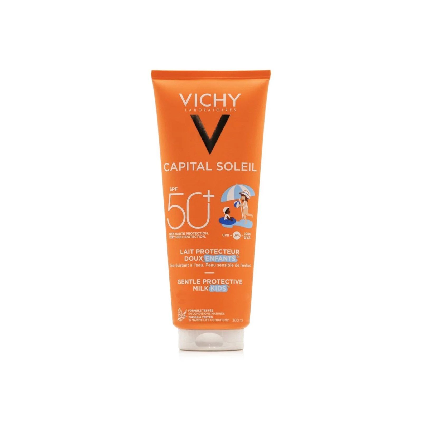 Vichy Capital Soleil Kids Milk Sensitive Face&Body SPF50+ 300ml