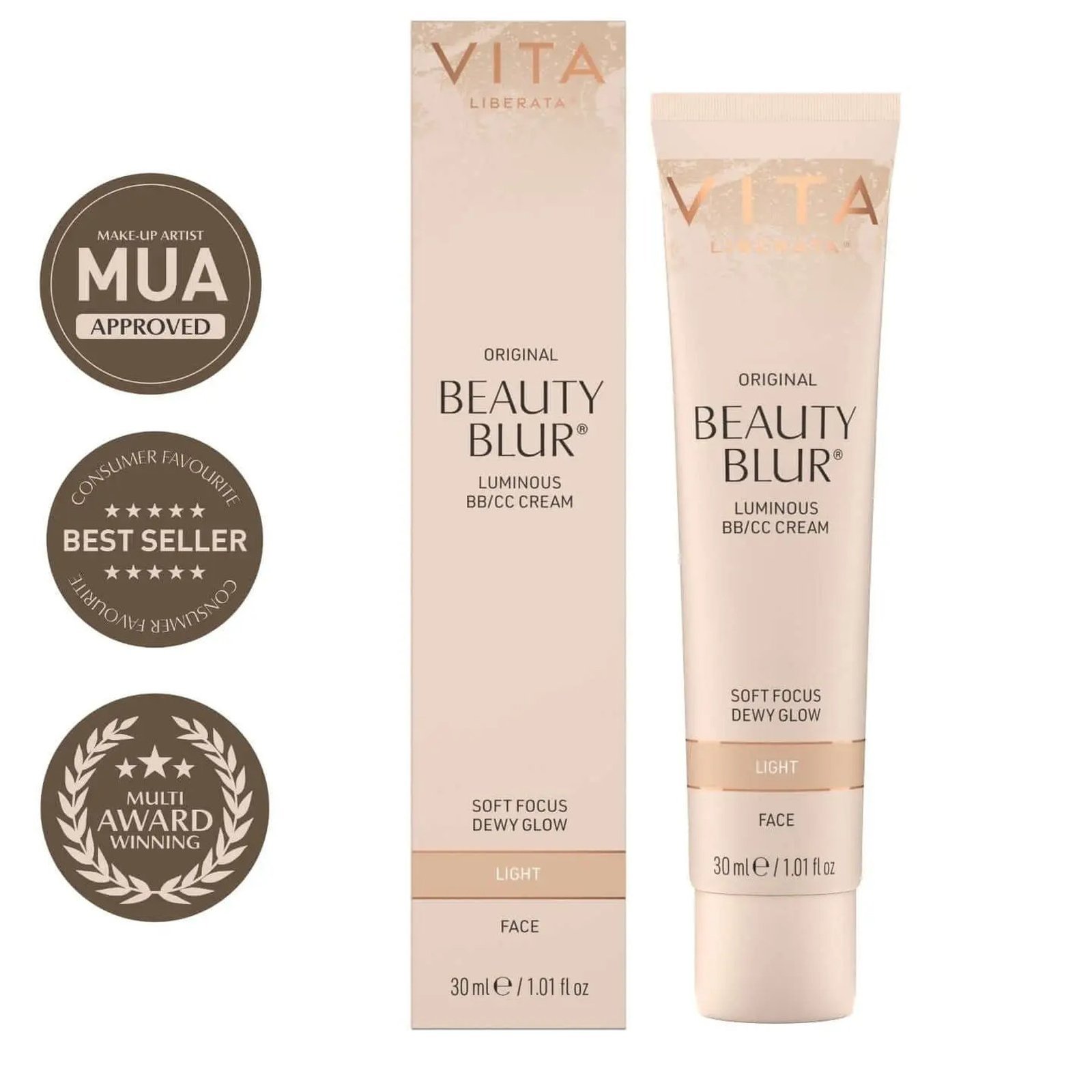Vita Liberata Original Beauty Blur Luminous BB/CC Cream Light 30ml