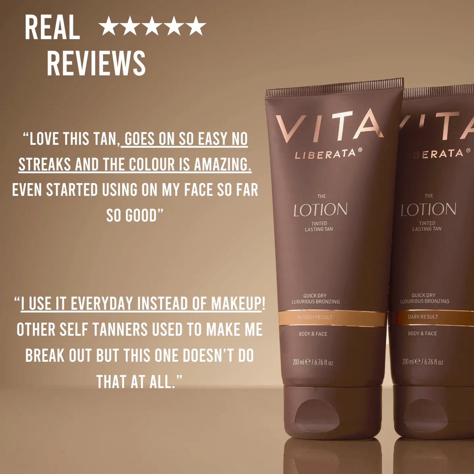 Vita Liberata The Lotion Tinted Lasting Tan Medium 200ml