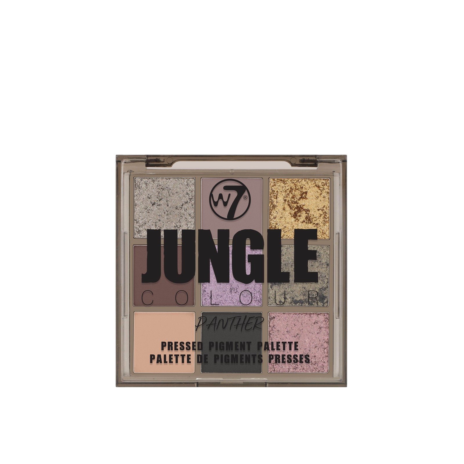 W7 Makeup Jungle Color Panther Pressed Pigment Palette 8.1g (0.28 oz)