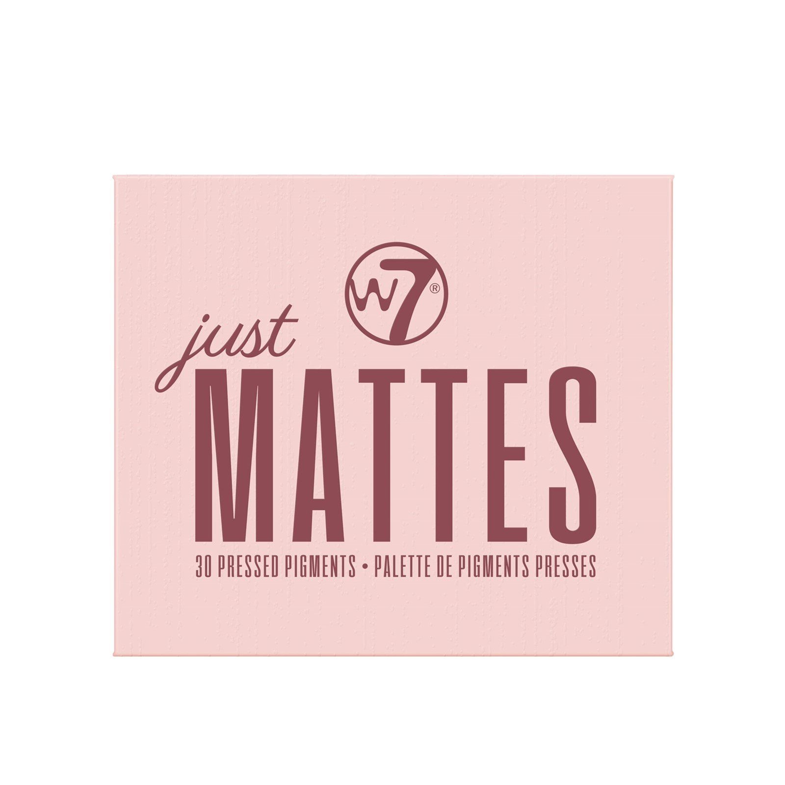 W7 Makeup Just Mattes Pressed Pigment Eyeshadow Palette (0.95oz)