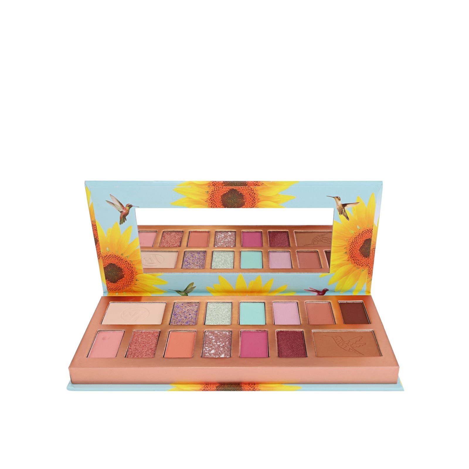 W7 Makeup Sweet Nectar Pressed Pigment Eyeshadow Palette 14g (0.49oz)