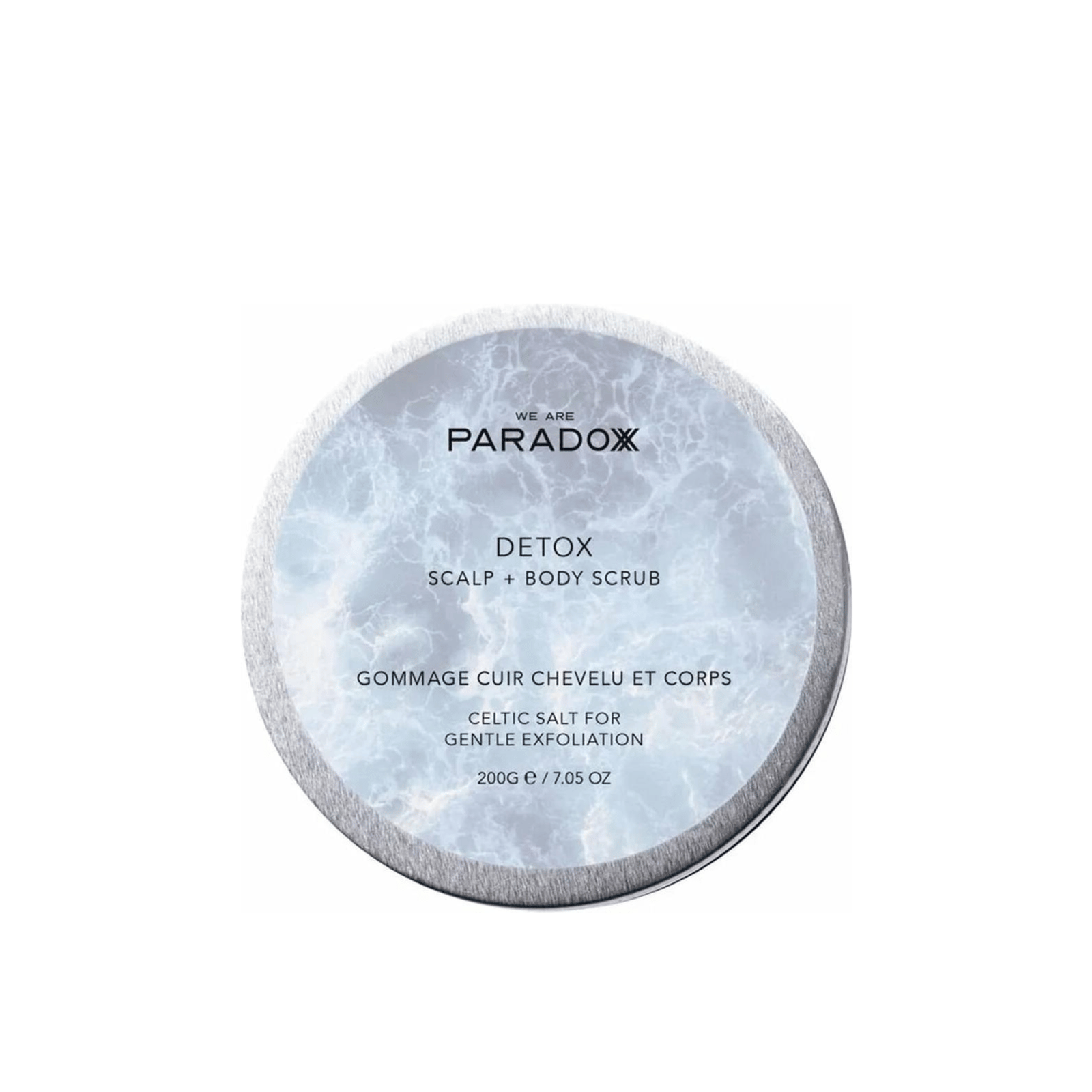 We Are Paradoxx مقشر لفروة الرأس والجسم لإزالة السموم 200g