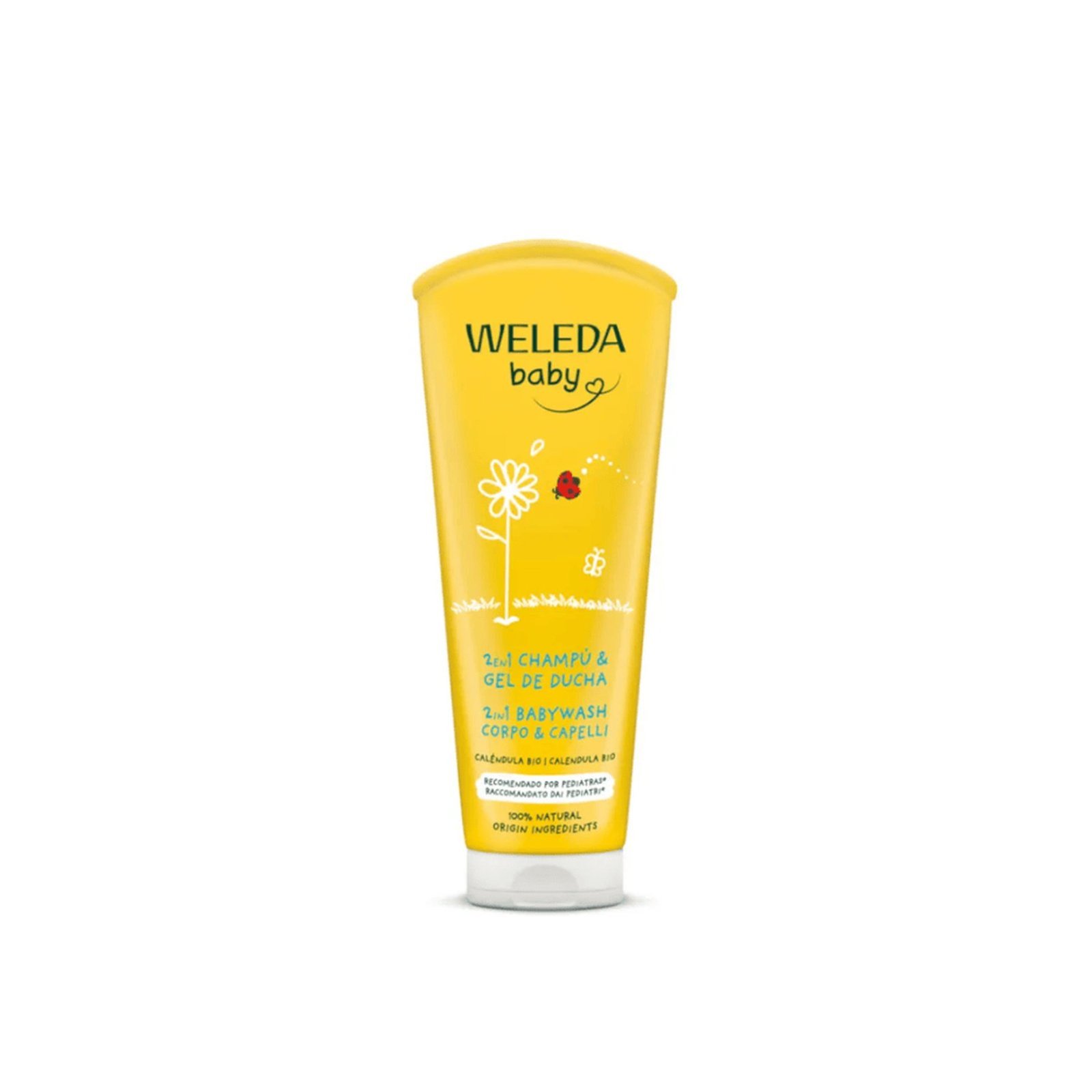 Weleda Calendula Baby Shampoo & Body Wash 200ml (6.76fl oz)