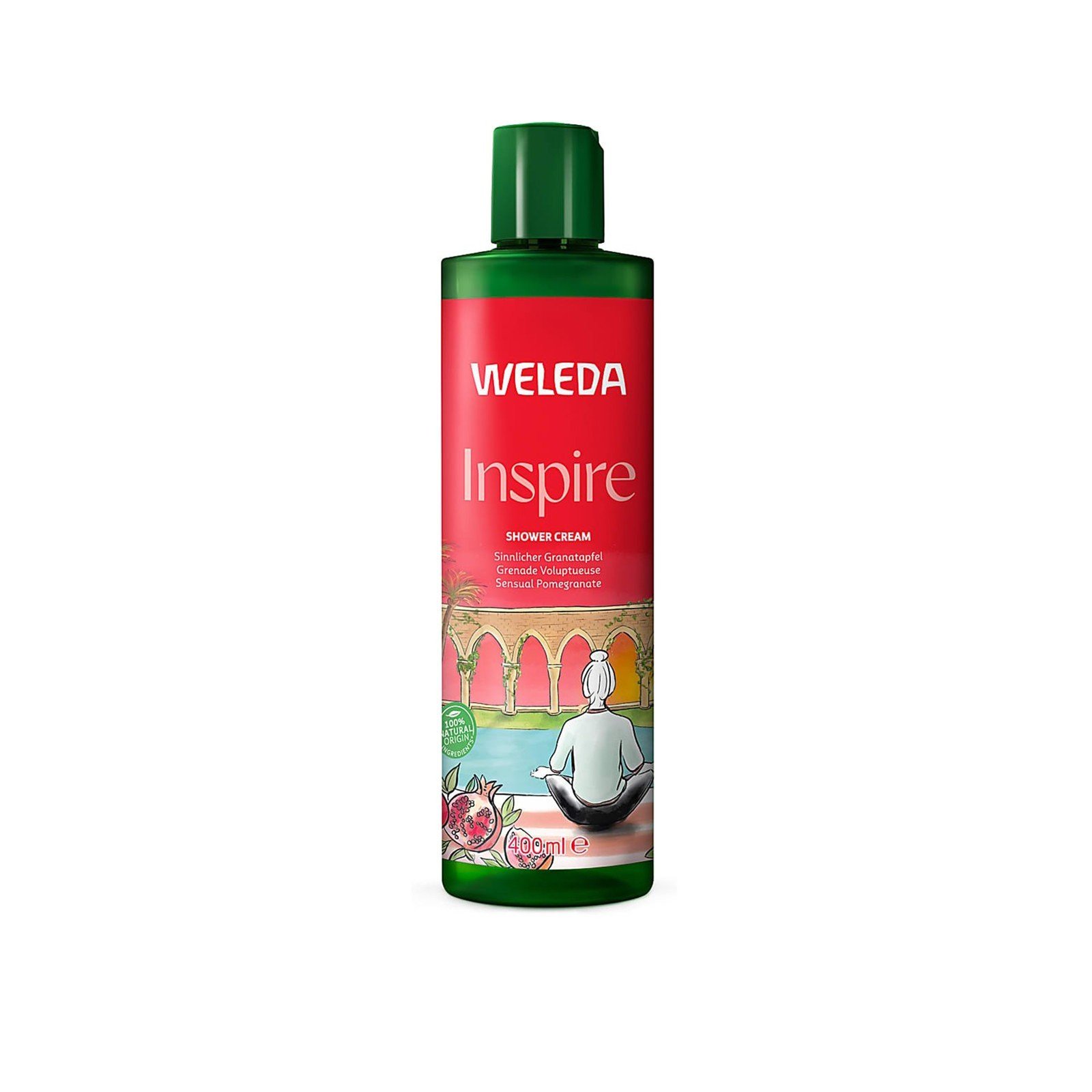 Weleda Inspire Shower Cream Sensual Pomegranate 400ml
