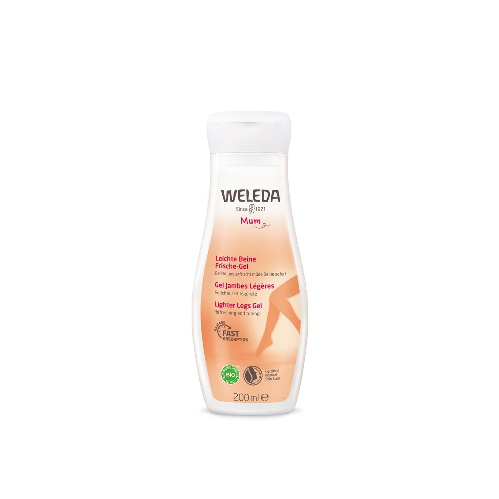 Weleda Mum Lighter Legs Gel 200ml (6.76floz)