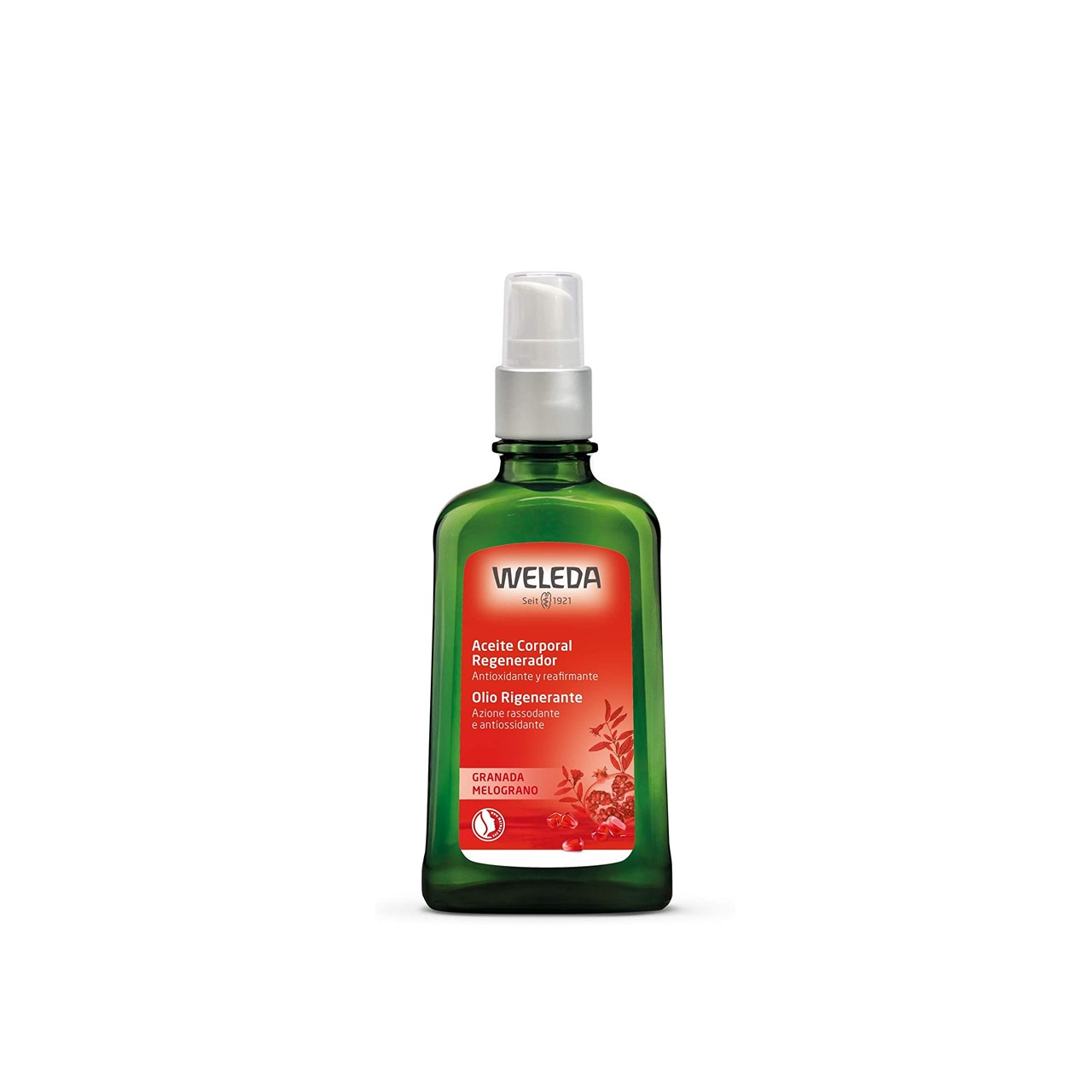 Weleda زيت الجسم المجدد بالرمان 100ml