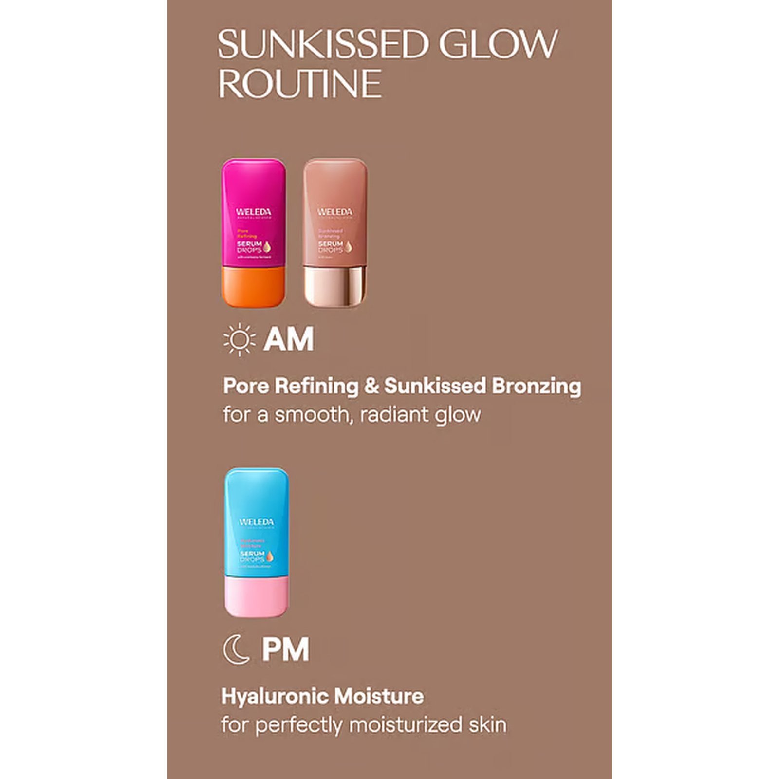 Weleda قطرات سيروم التسمير «Sunkissed» 30 مل
