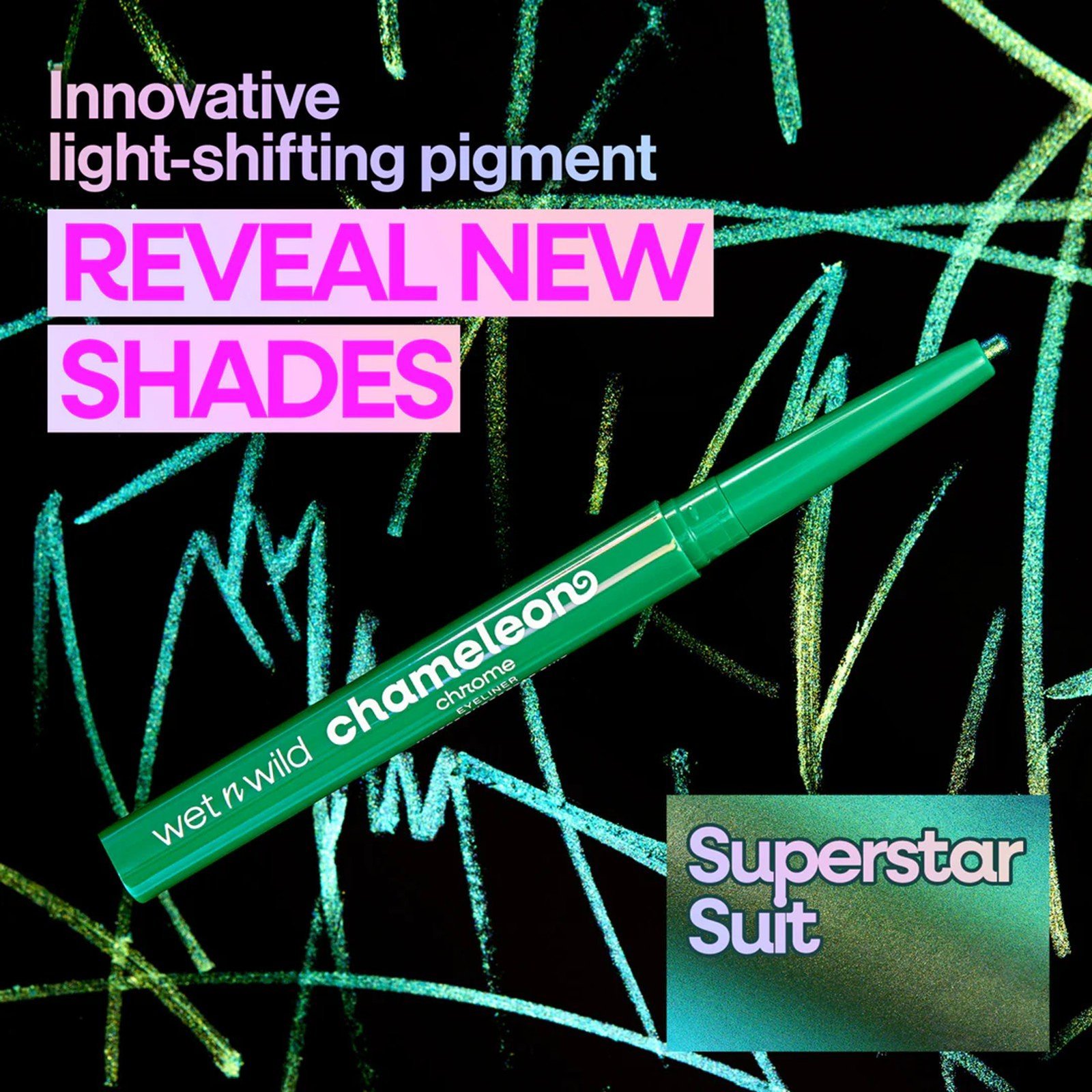 Wet n Wild محدد العيون كروم كاميليون Superstar Suit 0.2g