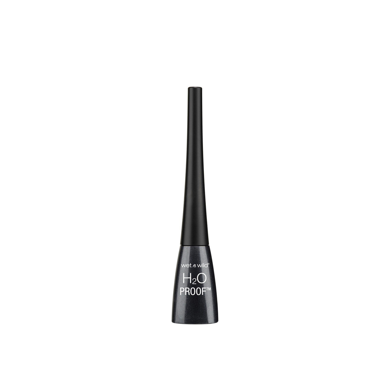 Wet n Wild محدد عيون سائل مقاوم للماء H2O Proof Black 5ml
