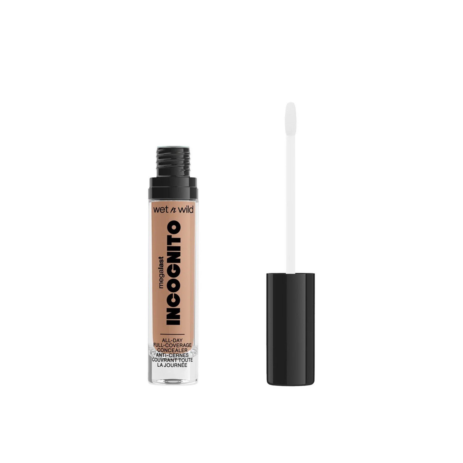 Wet n Wild Mega Last Incognito Corrector de Cobertura Total Todo el Día Light Honey 5.5ml