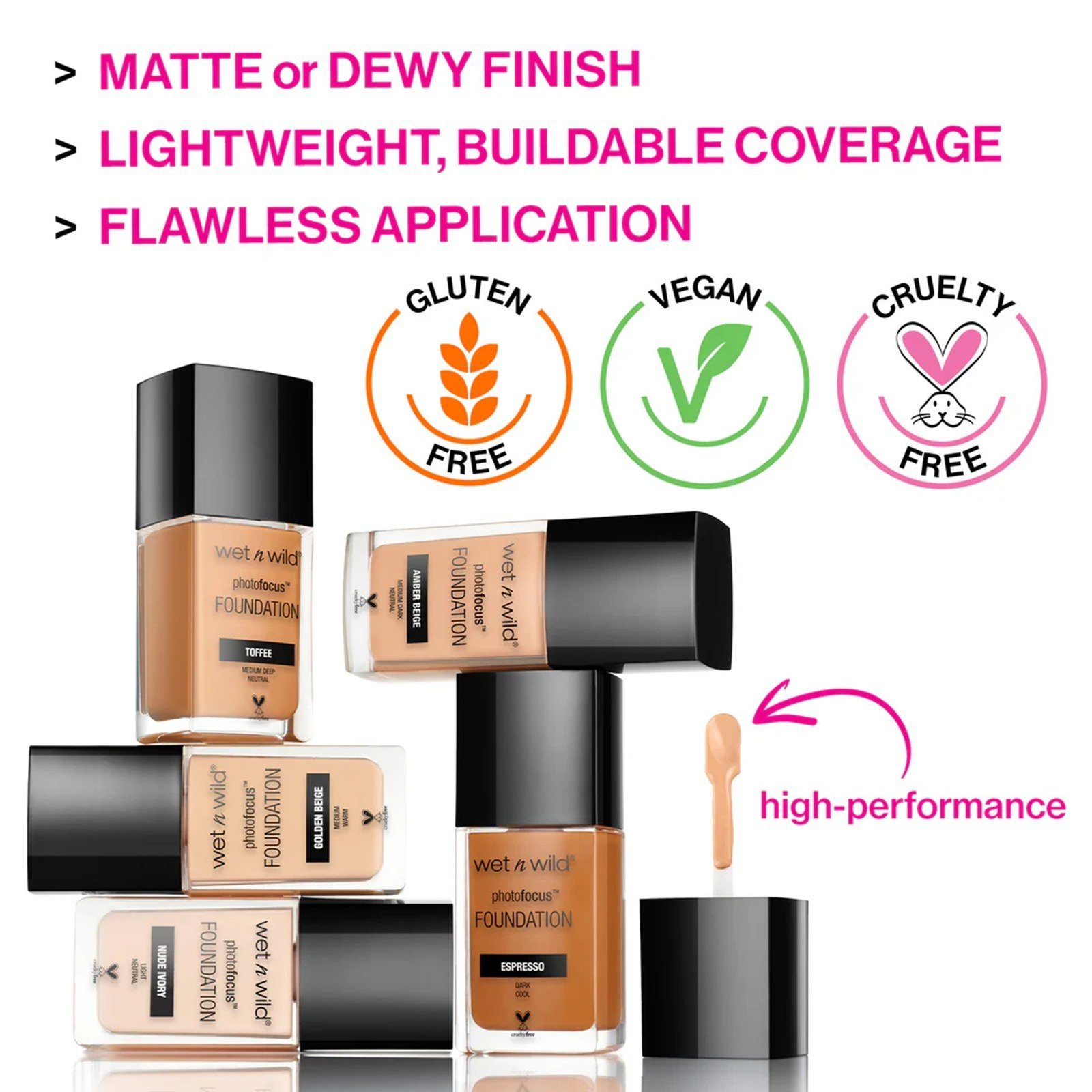 Wet n Wild Photo Focus Base de Maquillaje Luminosa Soft Beige 28ml