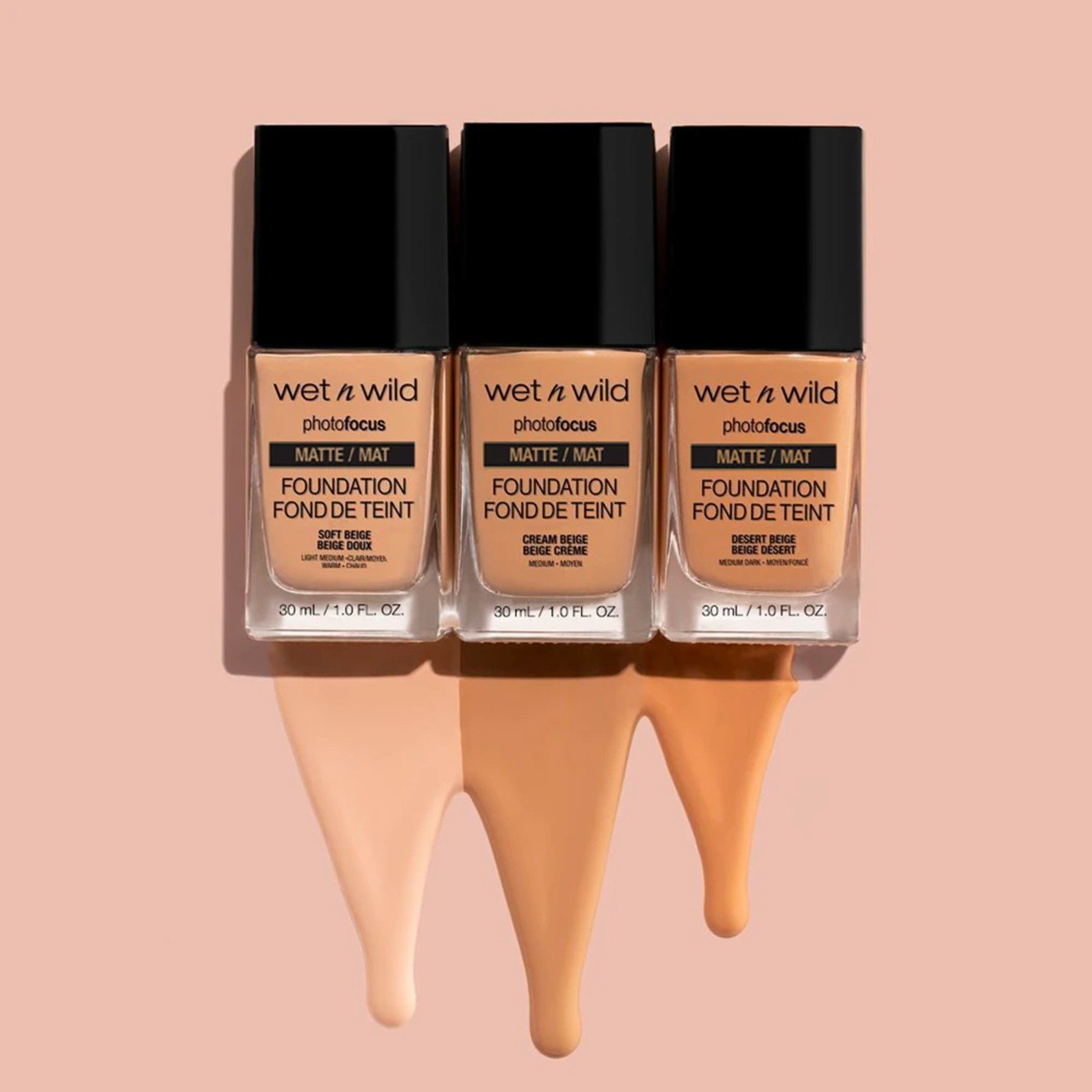 Wet n Wild Photo Focus Matte Foundation Golden Beige 30ml