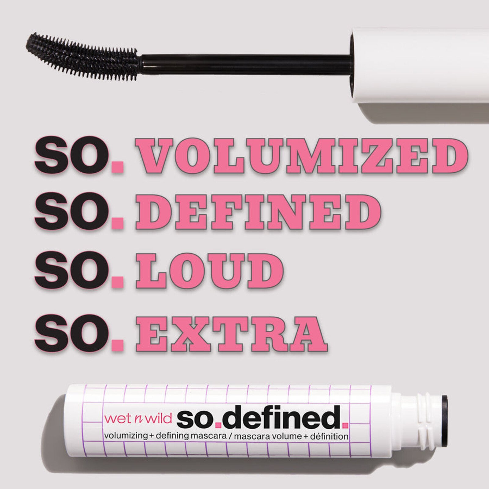 Wet n Wild So Defined ماسكارا للتكثيف والتحديد Black 10ml