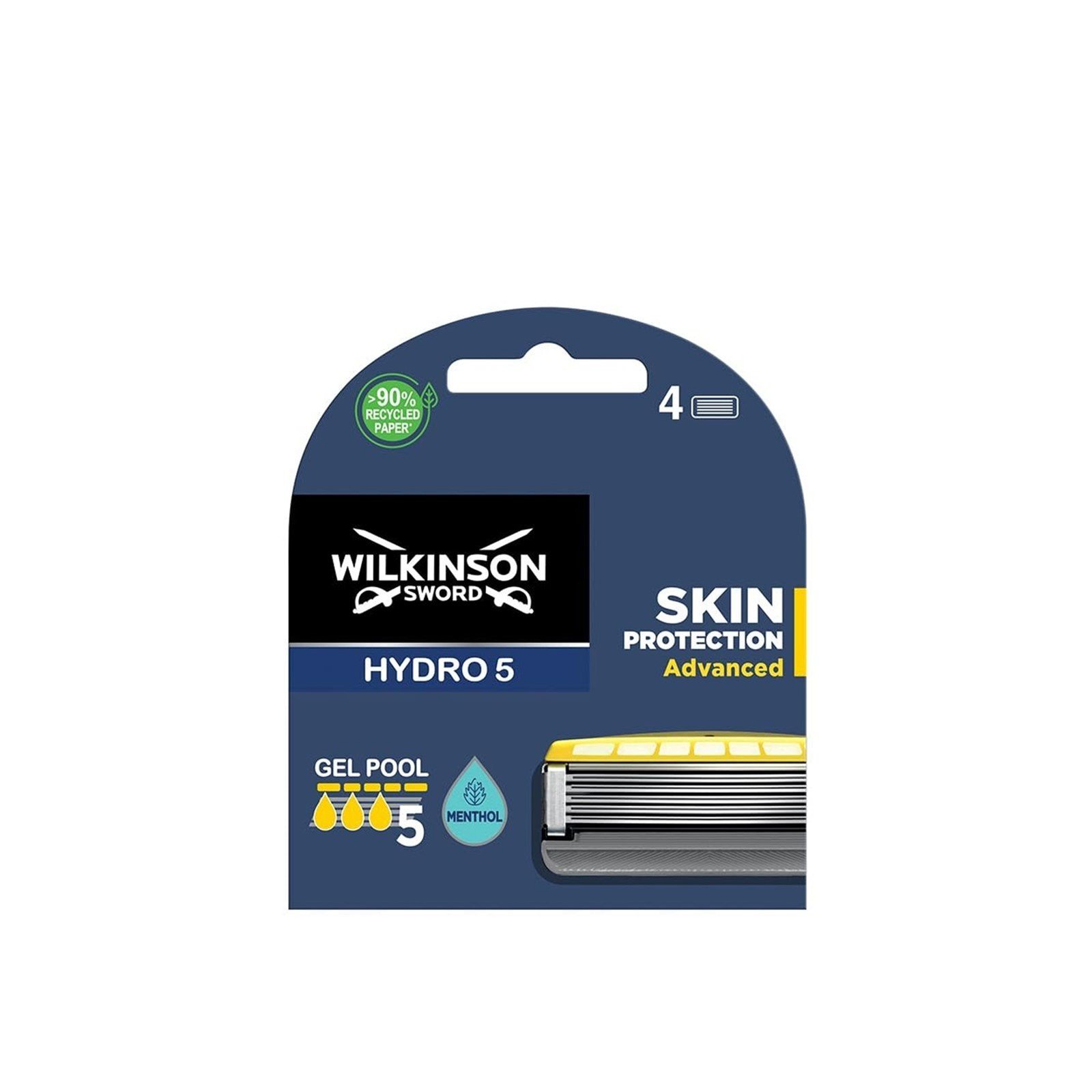 Wilkinson Sword Hydro 5 Skin Protection Advanced Vahetusterad x4