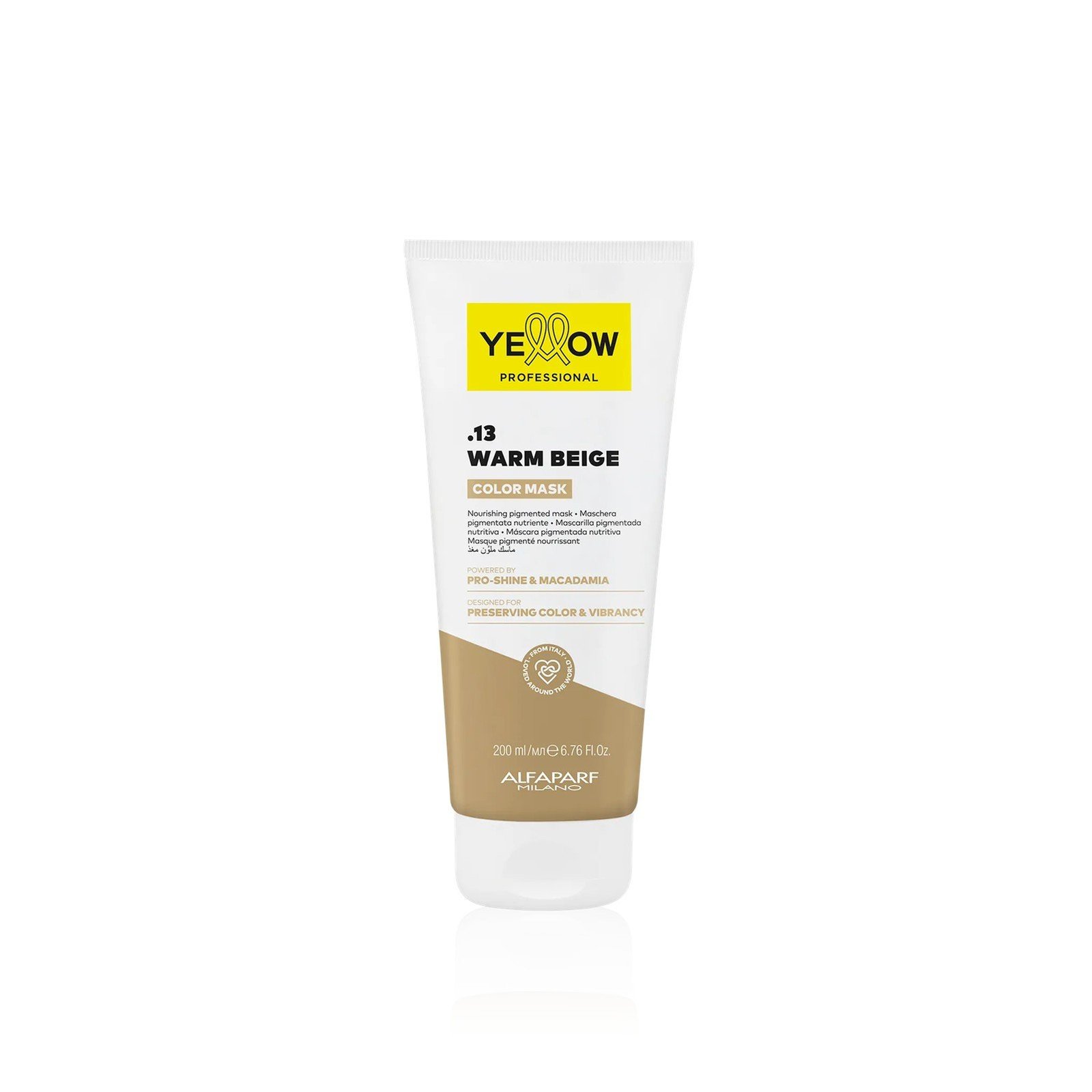Yellow Professional Color Mask