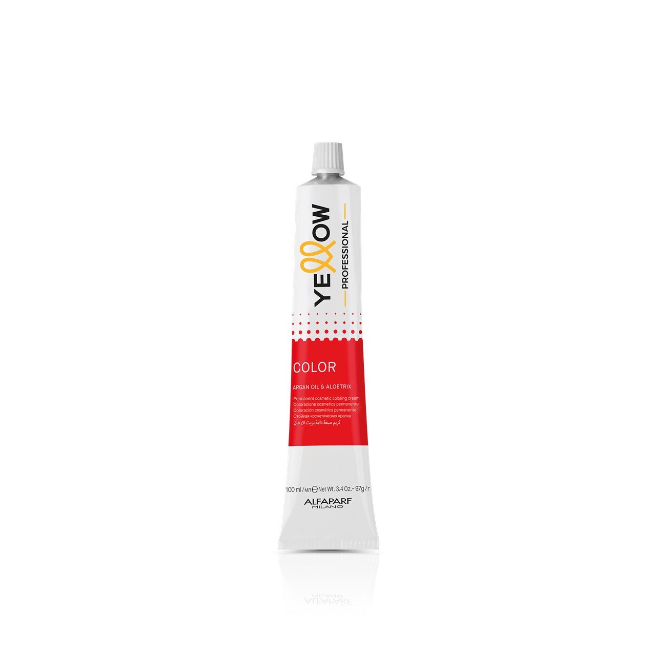 Yellow Professional Color Permanent Cosmetic Coloring Cream 6.51 Dark Mahogany Ash Blonde 100ml