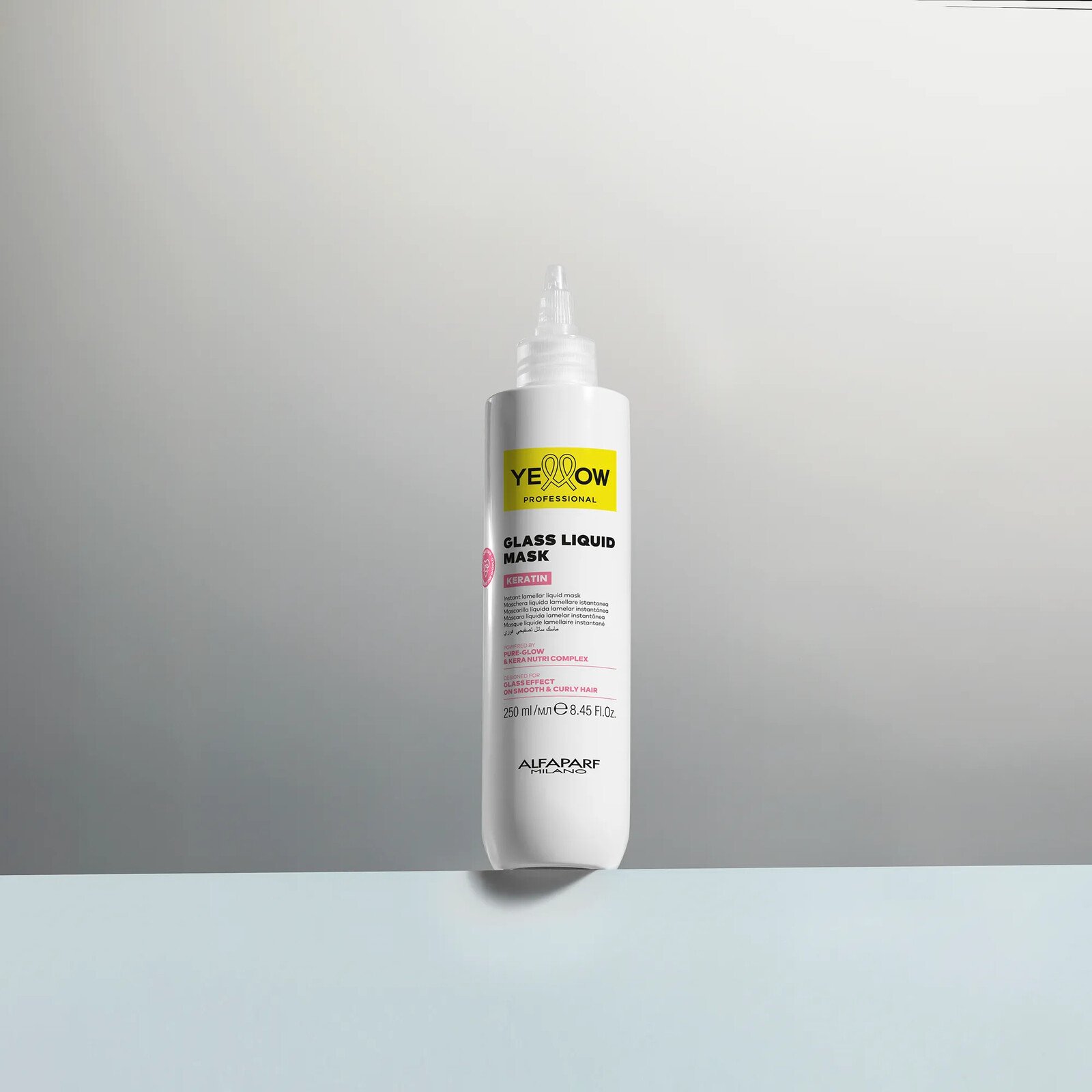 Yellow Professional Keratin قناع سائل بتأثير الزجاج 250ml