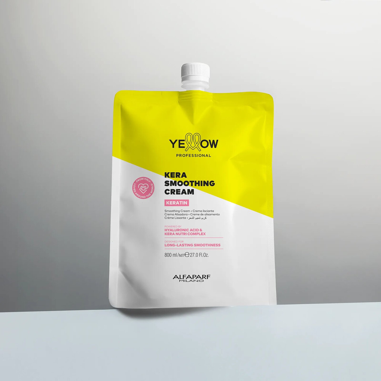 Yellow Professional Keratin Kera Smoothing Cream 800ml