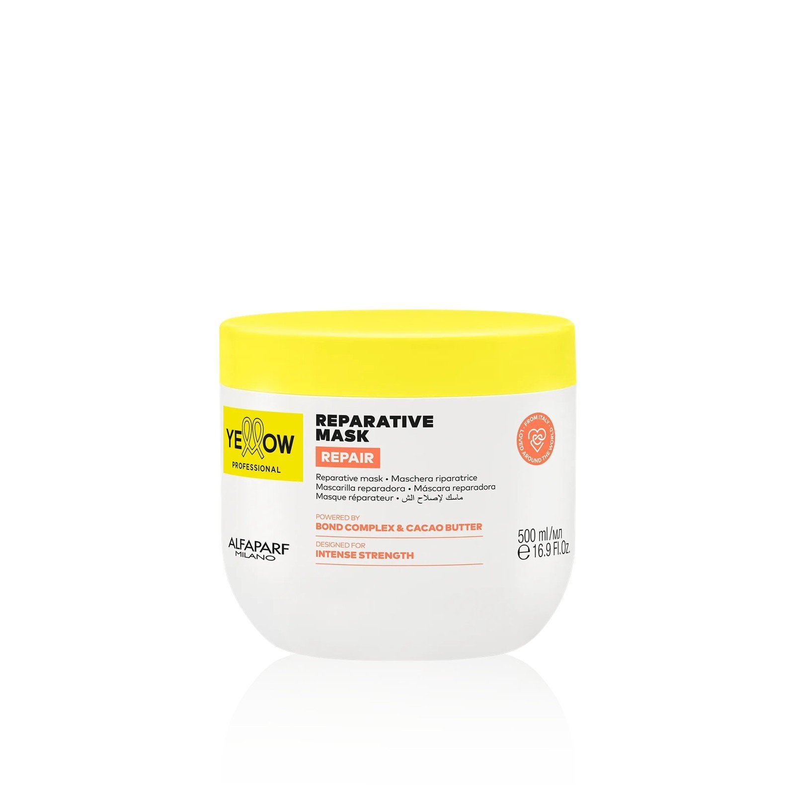 Yellow Professional Repair Máscara