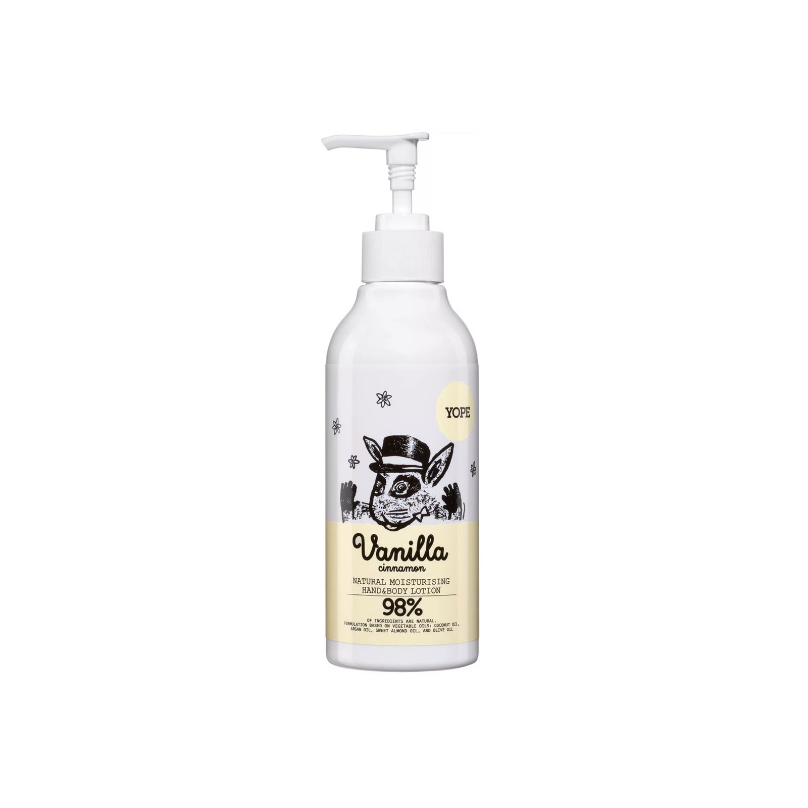 Yope Vanilla Cinnamon Moisturizing Hand & Body Lotion 300ml