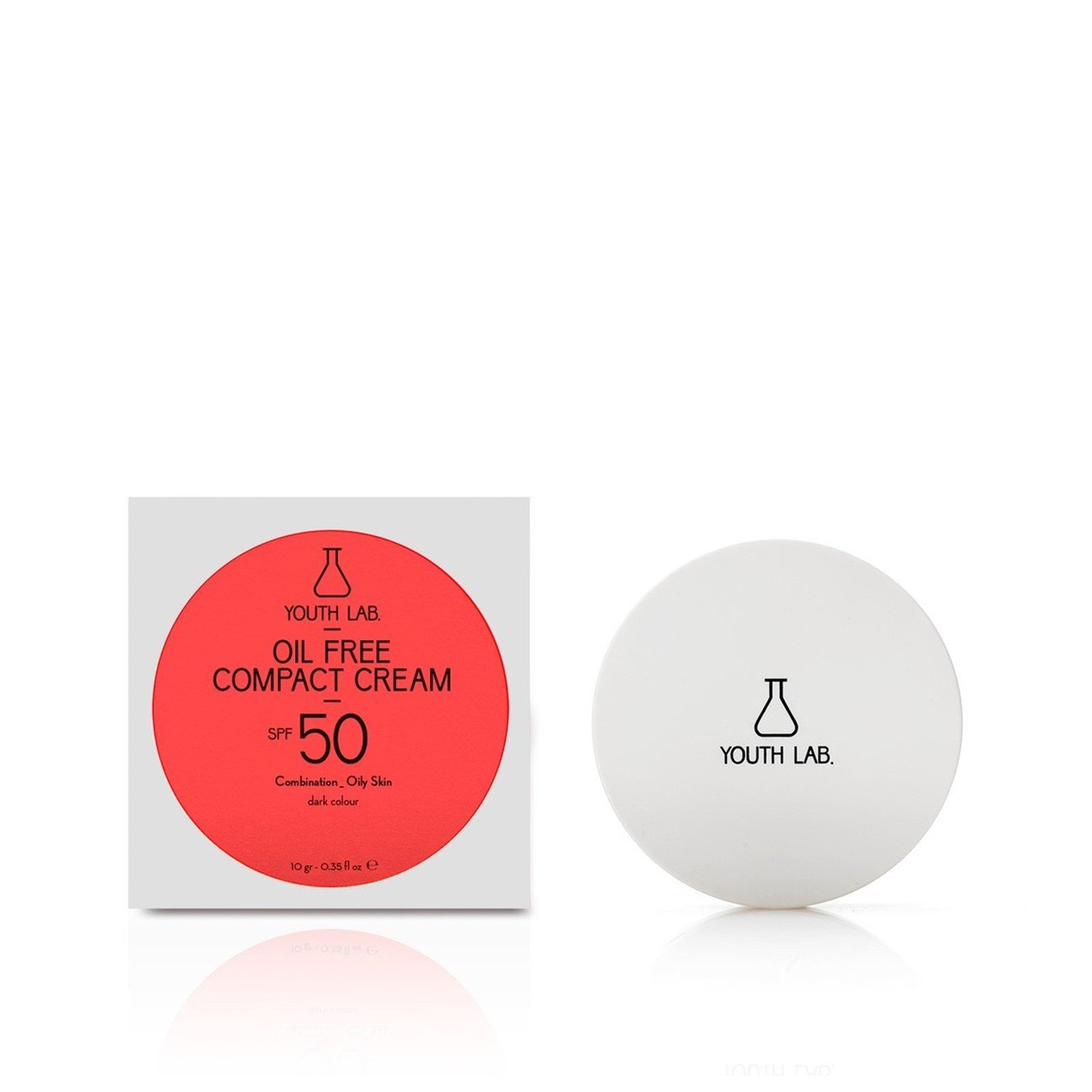 YOUTH LAB Oil Free Compact Cream SPF50 Dark 10g