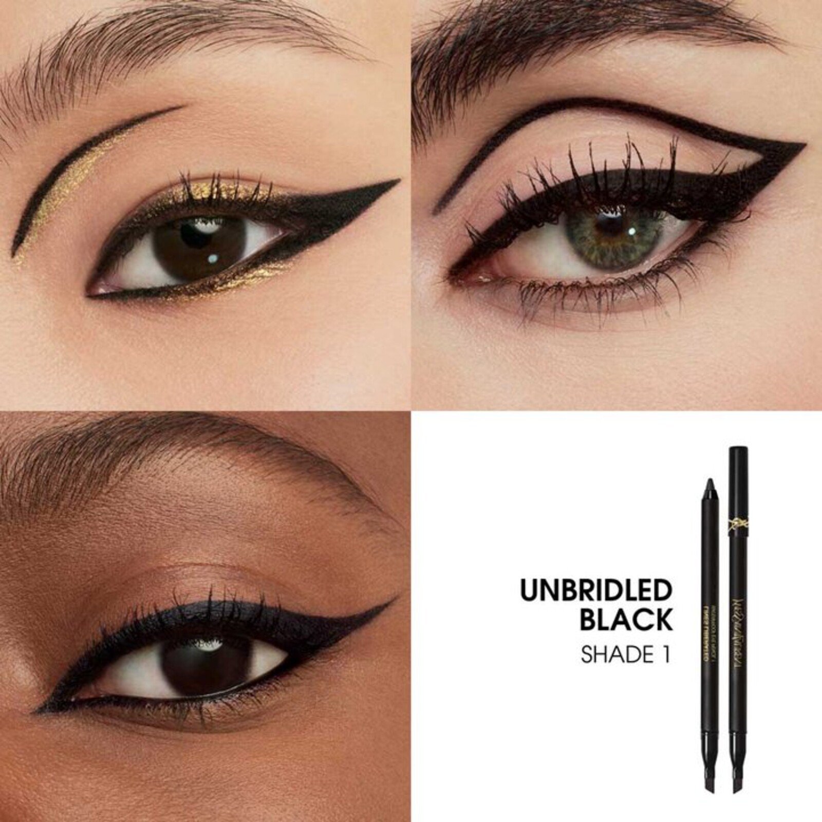 Yves Saint Laurent Lines Liberated Waterproof Eye Pencil 01 Unbridled Black 1.20g