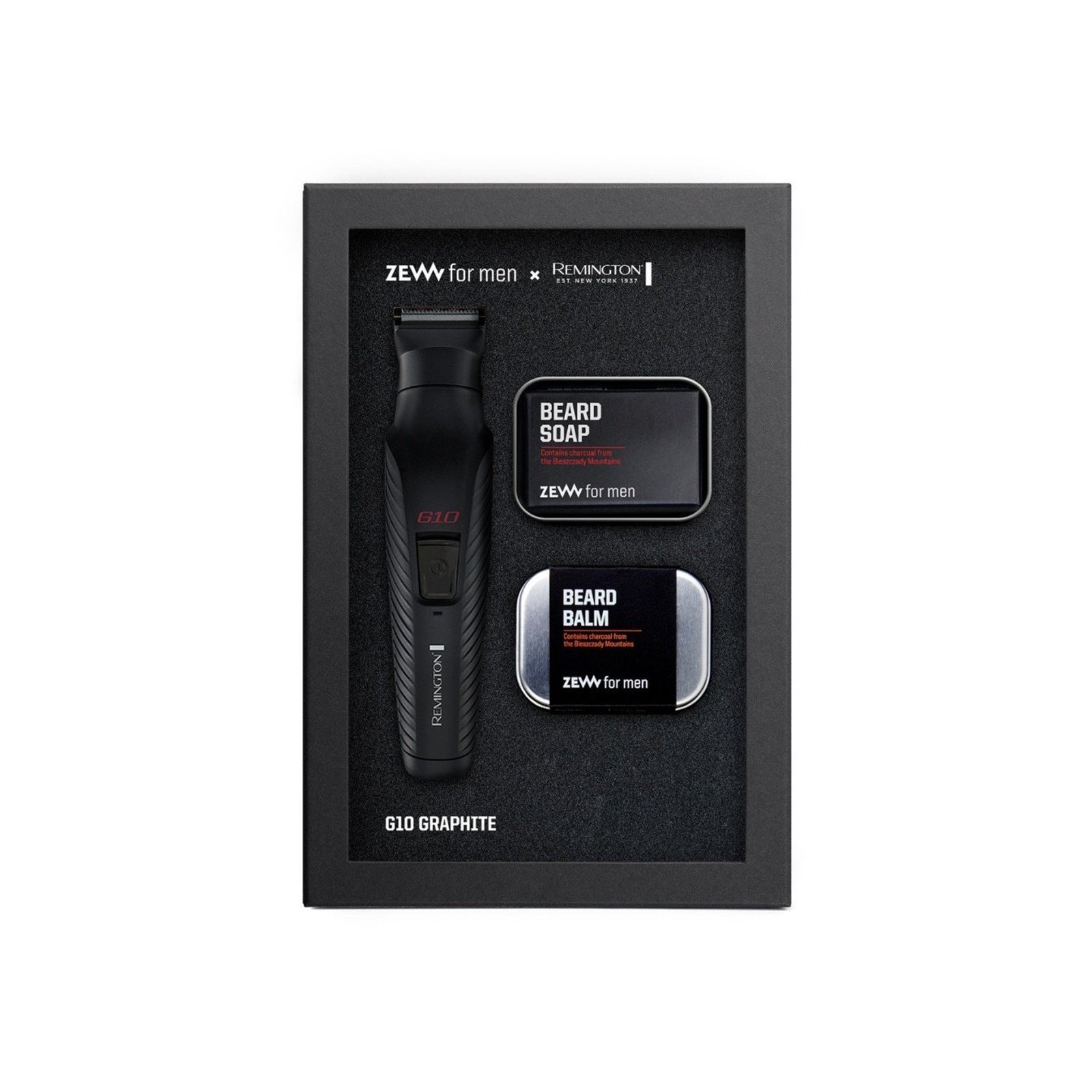 Zew For Men x Remington G10 Graphite Set