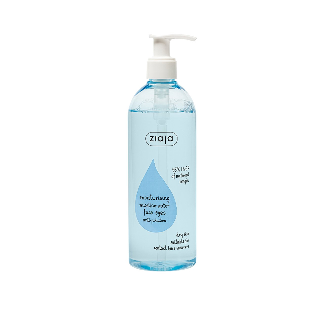 Ziaja Moisturizing Micellar Water Anti-Pollution 390ml