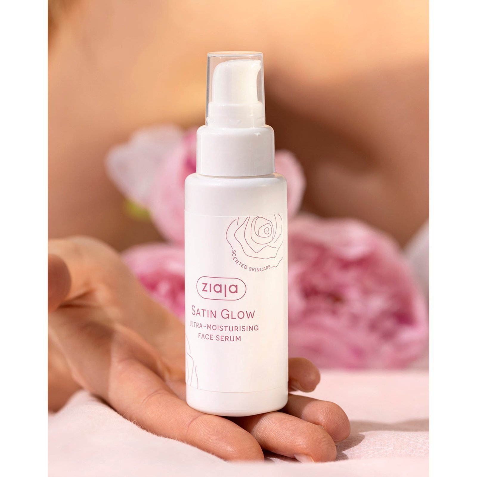 Ziaja Satin Glow Ultra-Moisturizing Face Serum 50ml