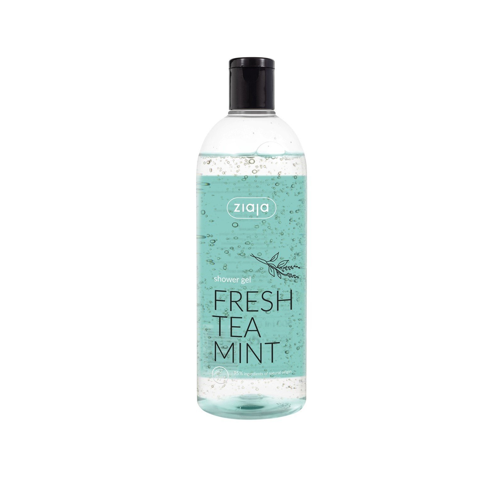 Ziaja جل الاستحمام النعناع والشاي المنعش 500ml