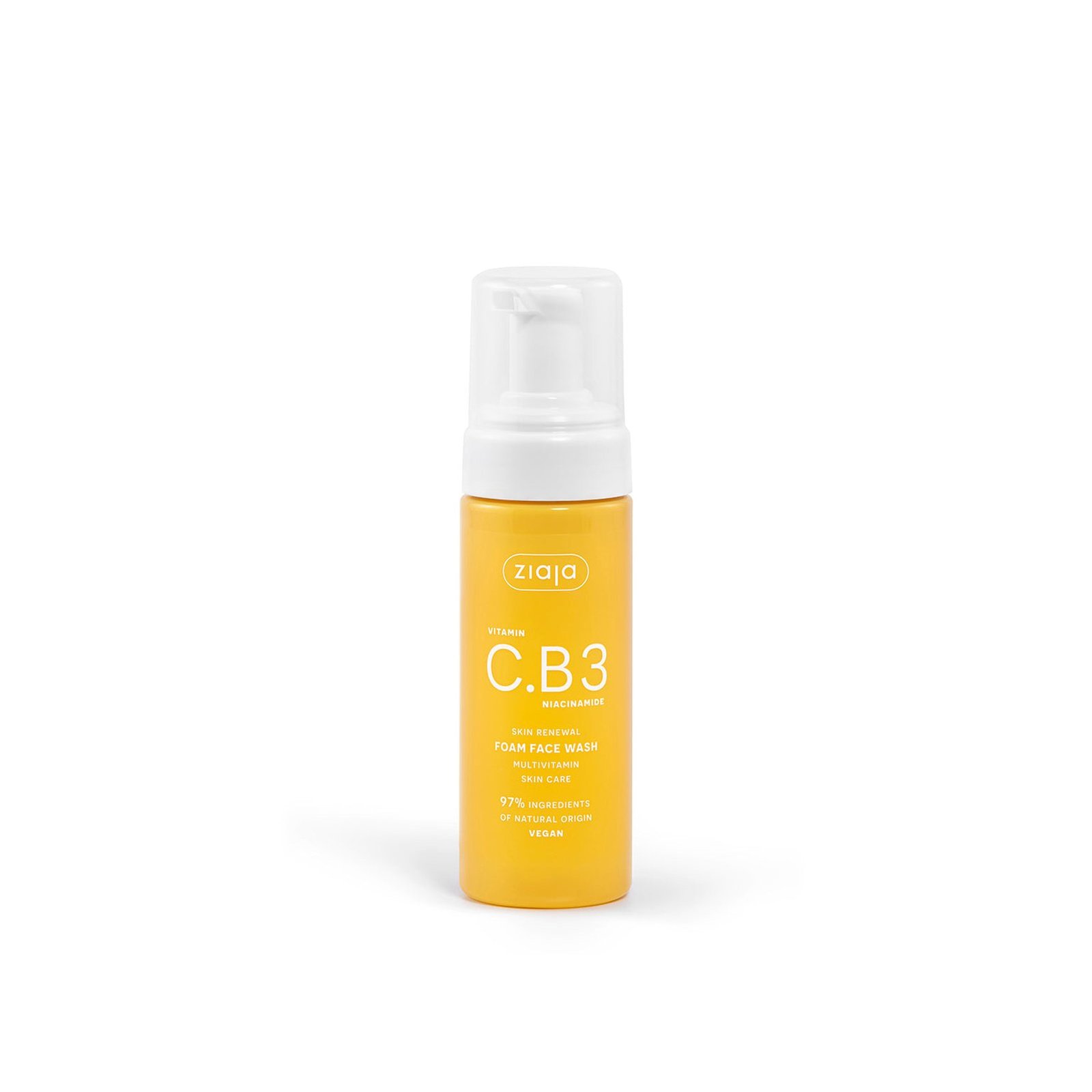 Ziaja Vitamin C.B3 Niacinamide Skin Renewal Foam Face Wash 150ml