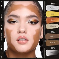 Danessa Myricks Beauty Colorfix Liquid Metals Waterproof Metallic Liquid Pigment 24K 10ml (0.34floz)