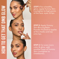 Danessa Myricks Beauty Yummy Skin Lowlighter Blurring Balm Powder Incognito 6g