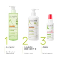A-Derma Exomega Control Emollient Cleansing Gel 500ml (16.91floz)