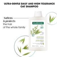 Klorane Ultra-Gentle Shampoo with Oat Milk 400ml (13.53floz)