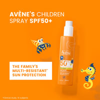 Avène Sun بخاخ واقٍ من الشمس عالي الحماية جدًا ومقاوم للأطفال SPF50+ 200ml