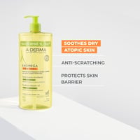 A-Derma Exomega Control Emollient Shower Oil 1L