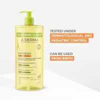 A-Derma Exomega Control Emollient Shower Oil 1L