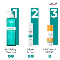 Eucerin DERMOPURE Clinical Purifying Cleansing Gel Acne-Prone Skin 400ml
