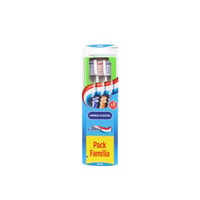 Aquafresh Flexible Cleaning Medium Toothbrush Multiple Colors x3