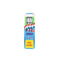 Aquafresh Flexible Cleaning Medium Toothbrush Multiple Colors x3