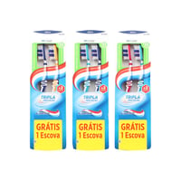 Aquafresh Triple Protection Medium Toothbrush x2