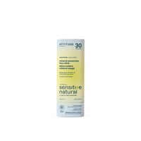 ATTITUDE Sensitive Natural Mineral Sunscreen Face Stick Unscented SPF30 20g (0.7oz)