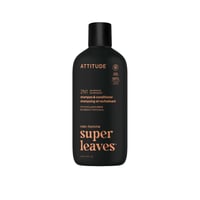 ATTITUDE Super Leaves Men 2-in-1 Nourishing Men Shampoo & Conditioner Patchouli & Bourbon 415ml