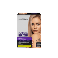 BeNatural Keratimask Golden Liss Straightening Kit